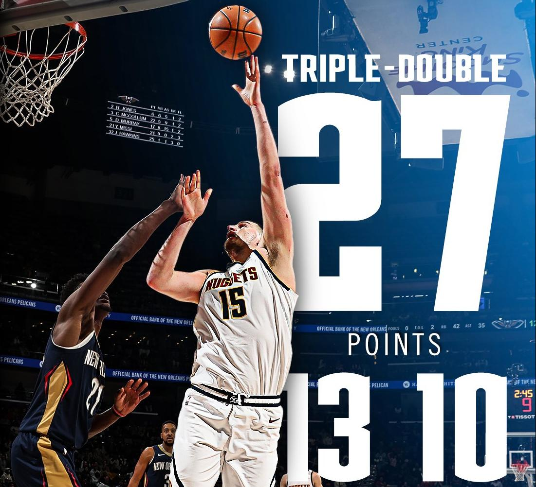 掘金逆转鹈鹕,伦纳德制霸全场 掘金逆转鹈鹕,伦纳德制霸全场