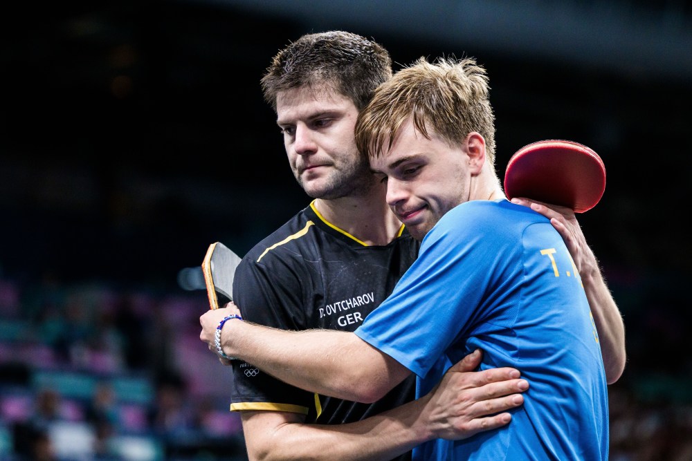 比利时乒乓球队强势瑞典乒乓球队，奥恰洛夫绝境逆转